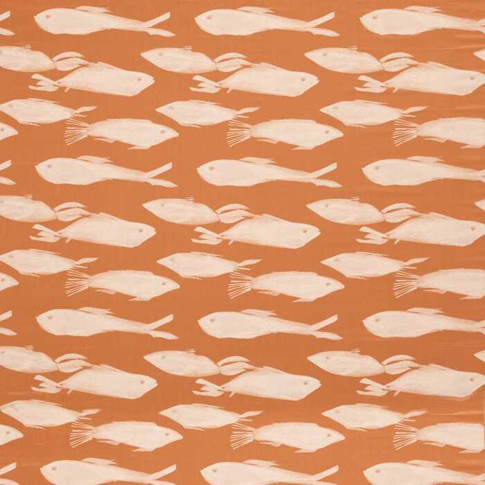 Kaku Paprika Fabric by Harlequin