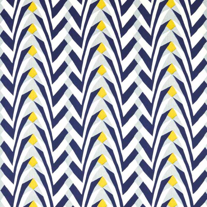 Klimt Ink/Honey Fabric by Harlequin