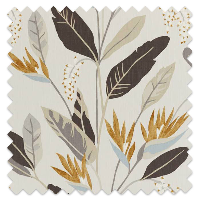 Swatch of Llenya Honey/Jet/Jute