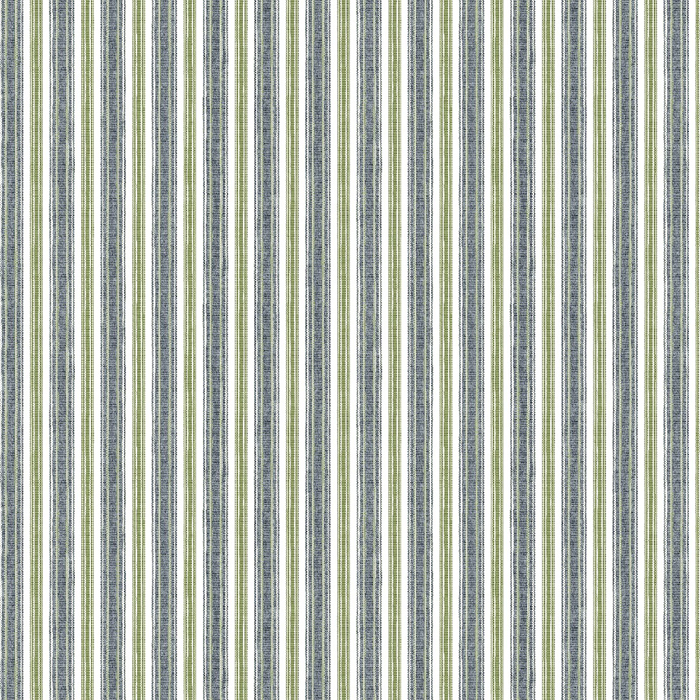 Longwick Navy Moss Fabric by Chess