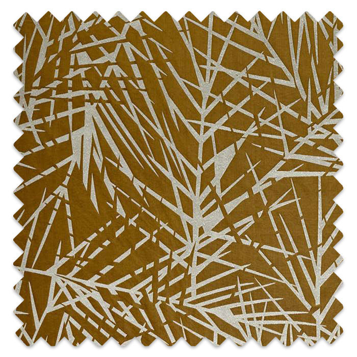 Swatch of Lorenza Saffron/Oyster