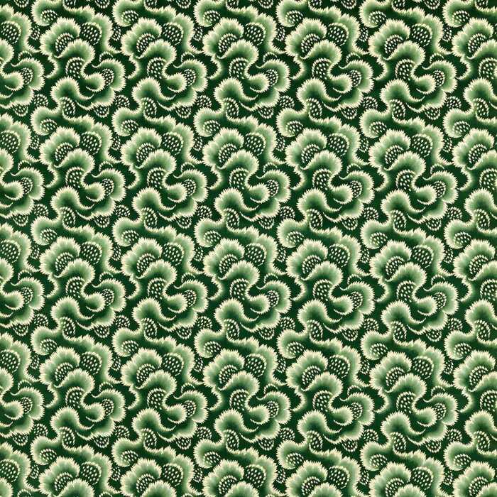 Ludaix Velvet Matcha Fabric by Harlequin