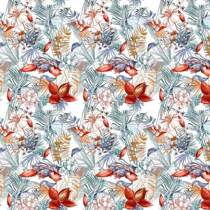 Marie Burnt Orange Fabric by Chess