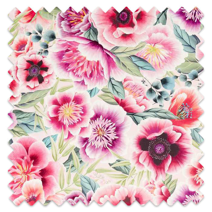 Swatch of Marsha Powder/Peony/Magenta