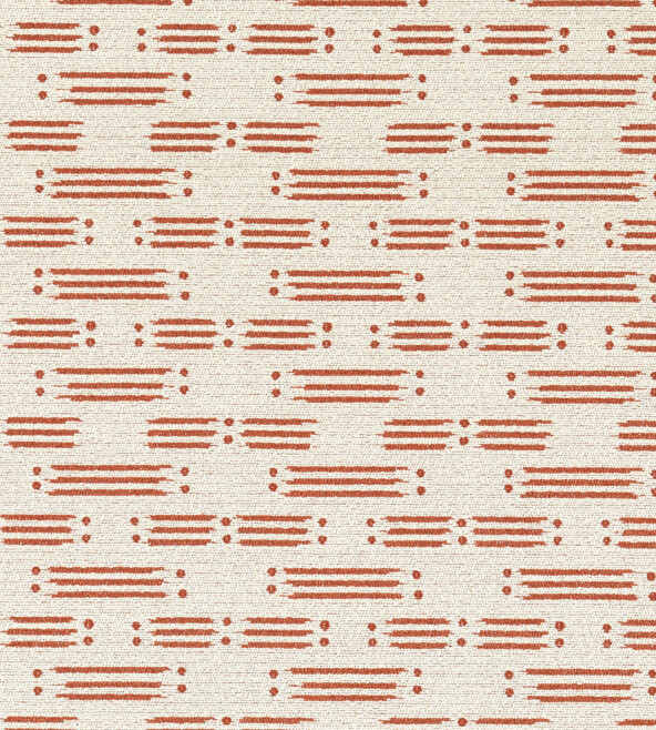 Matchsticks Ladybird Red Fabric by Scion