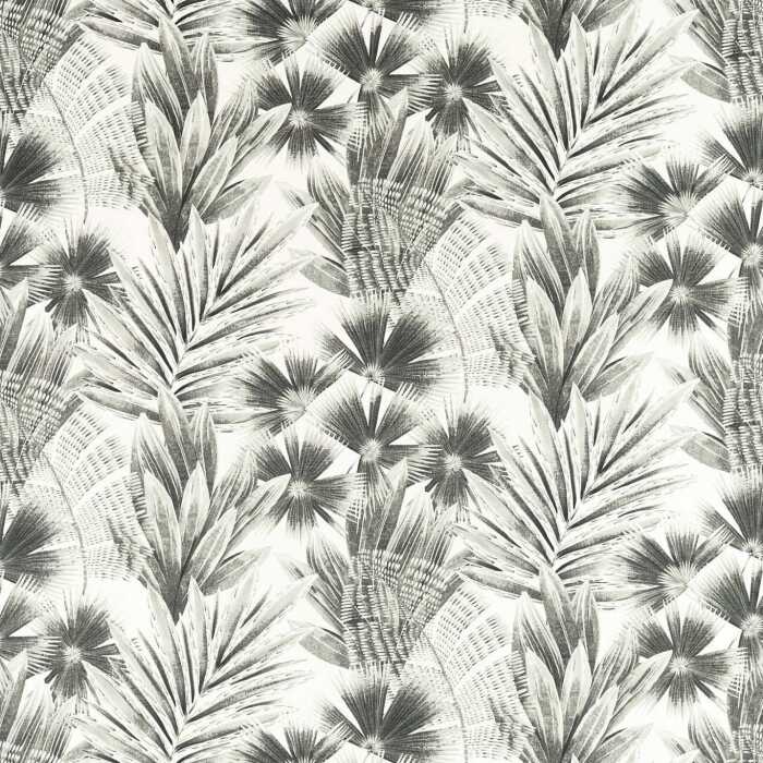 Matupi Black Earth/Awakening Fabric by Harlequin