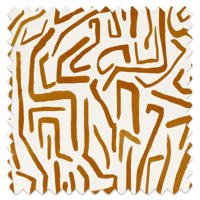 Swatch of Melodic French Ochre/Paper Lantern