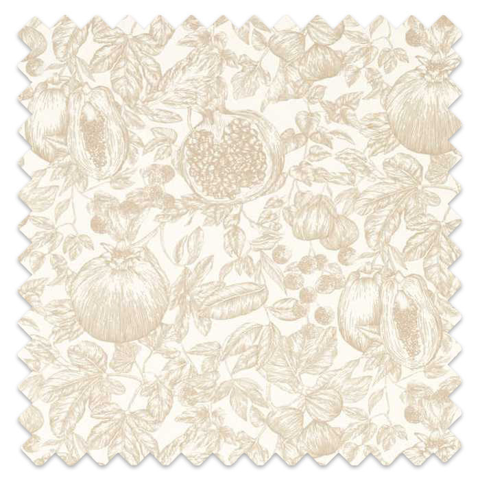 Swatch of Melograno Shiitake/Fig Blossom