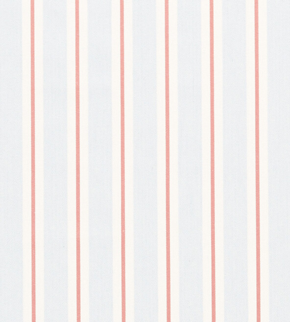 Melton Stripe Coast Blue Fabric by Scion