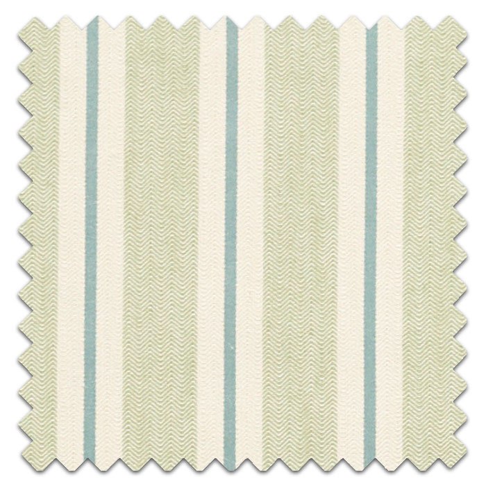 Swatch of Melton Stripe Seaglass