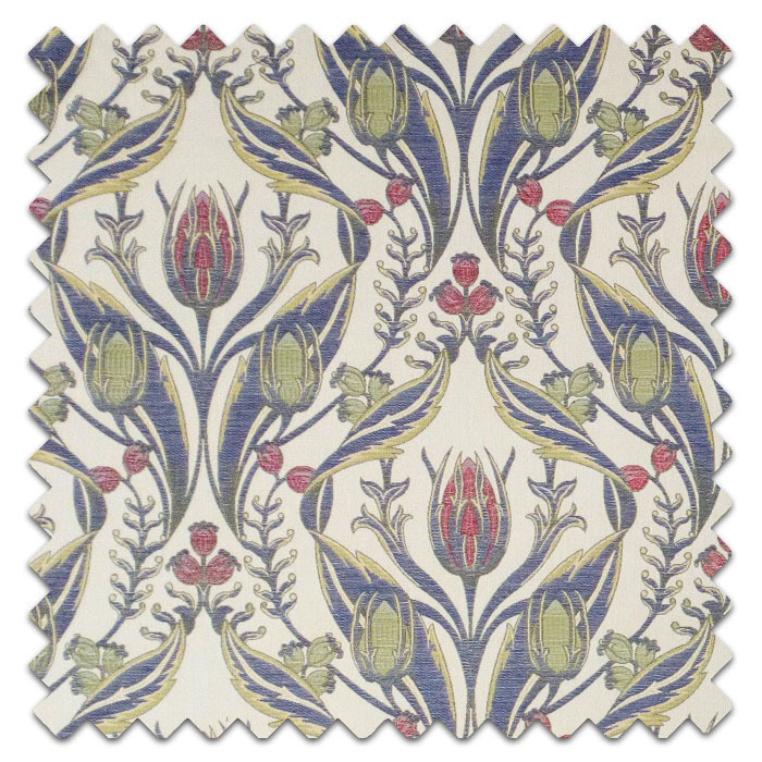 Swatch of Merton Thistle Blue