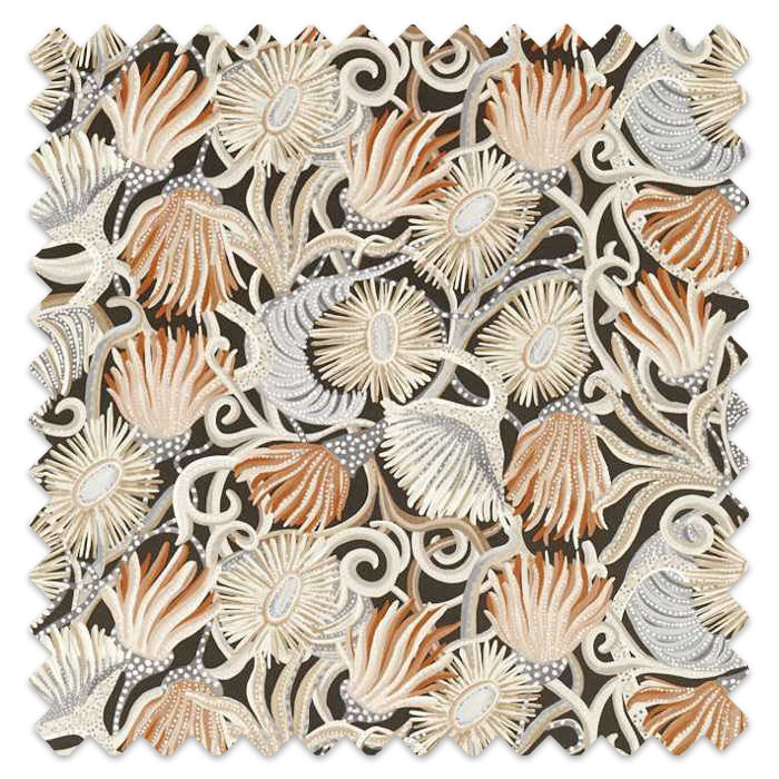 Swatch of Montipora Harissa/Slate/Incense