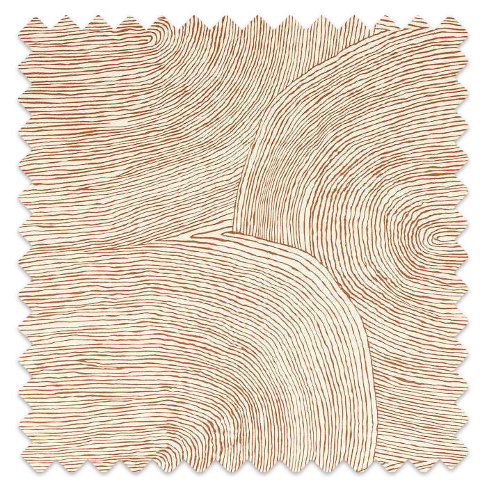 Swatch of Nerikomi Terracotta