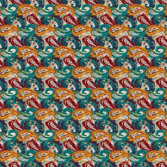 Nima Kingfisher Fabric by Chess