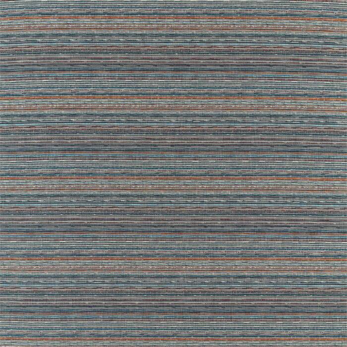 Nuka Mandarin/Teal/Aqua Fabric by Harlequin