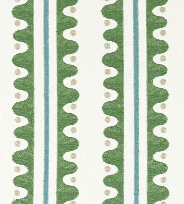 Oakham Embroidery Forest Fabric by Scion