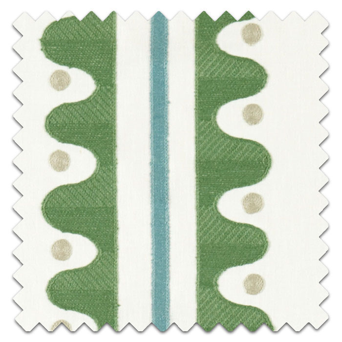 Swatch of Oakham Embroidery Forest