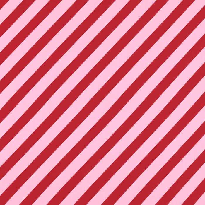 Paper Straw Stripe Ruby/Rose Fabric by Harlequin