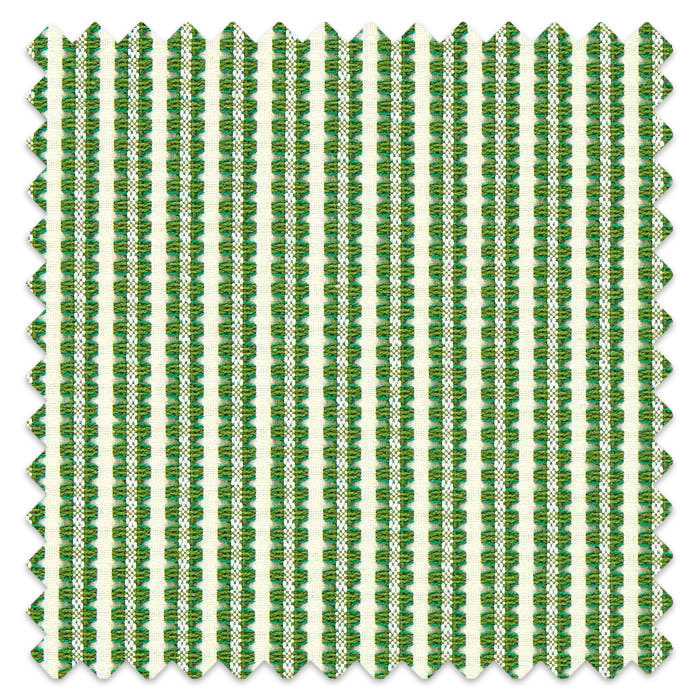 Swatch of Pepita Stripe Kelly/First Light