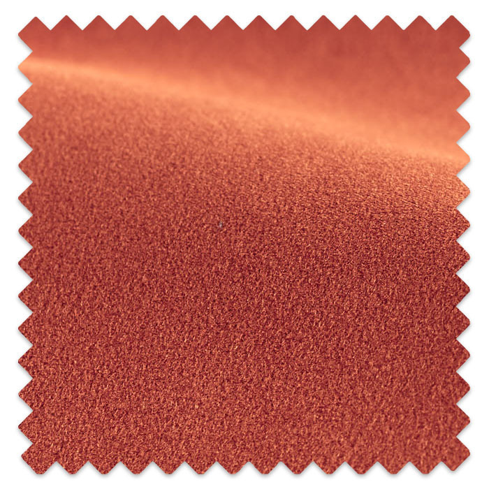 Swatch of Performance Velvet Rust