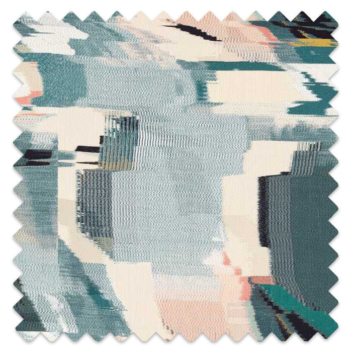 Swatch of Perspective Emerald/Peony