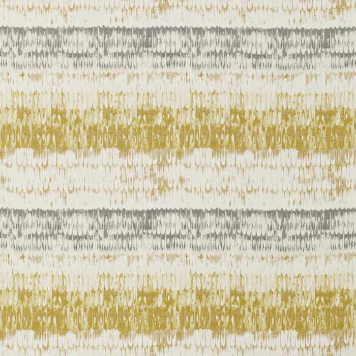 Pontia Ochre/Steel Fabric by Harlequin