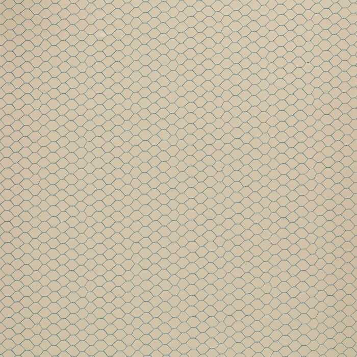 Bantam Net Woad Fabric by Sanderson