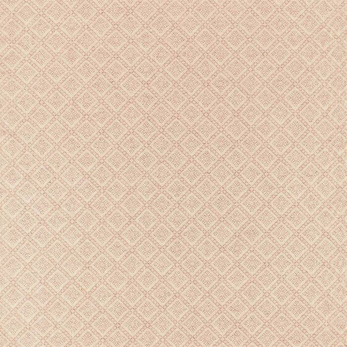 Baroda Coral Fabric by Sanderson