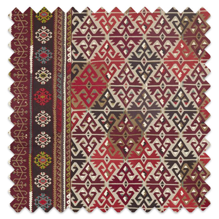 Swatch of Burdock & Star Fig/Carmine