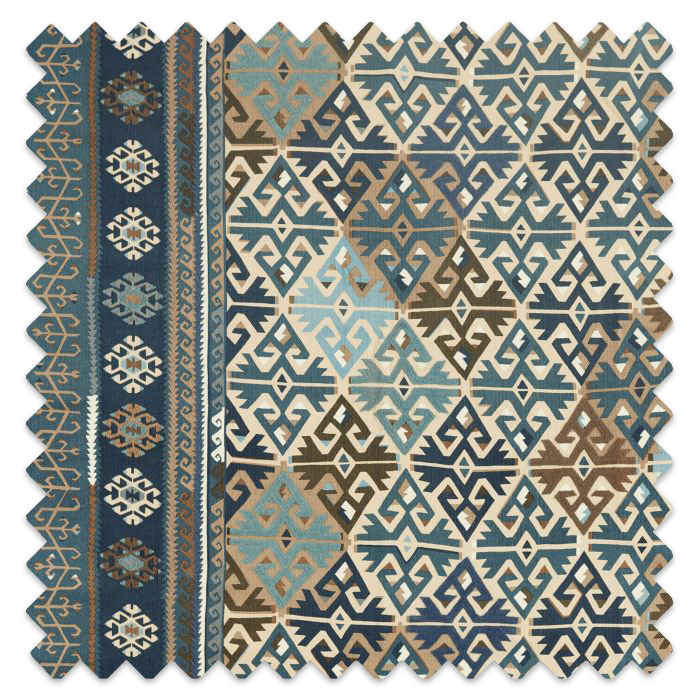 Swatch of Burdock & Star Indigo