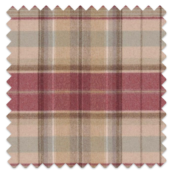 Swatch of Byron Cherry/Biscuit