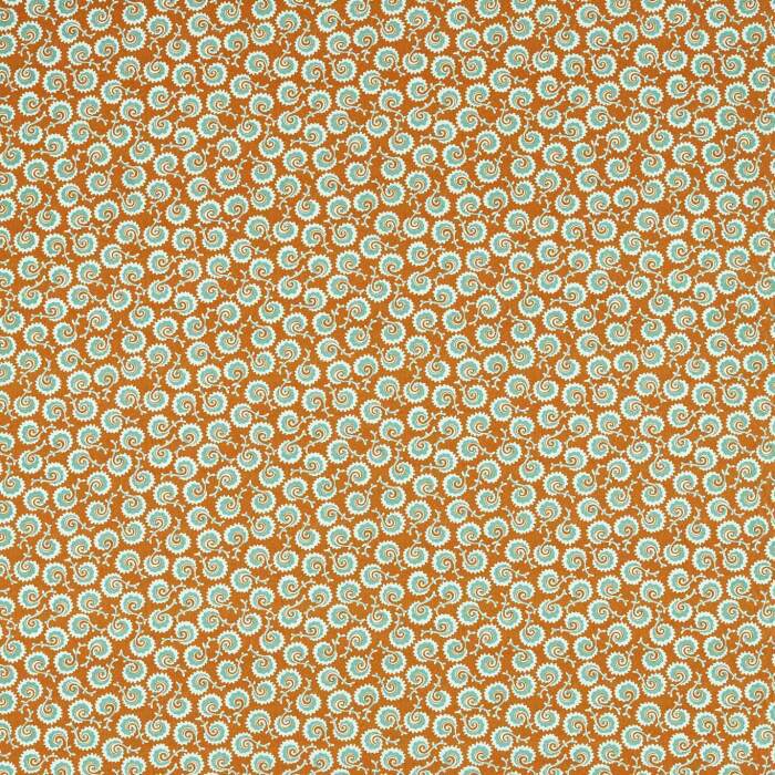 Fern Frond Rowan Berry Fabric by Sanderson