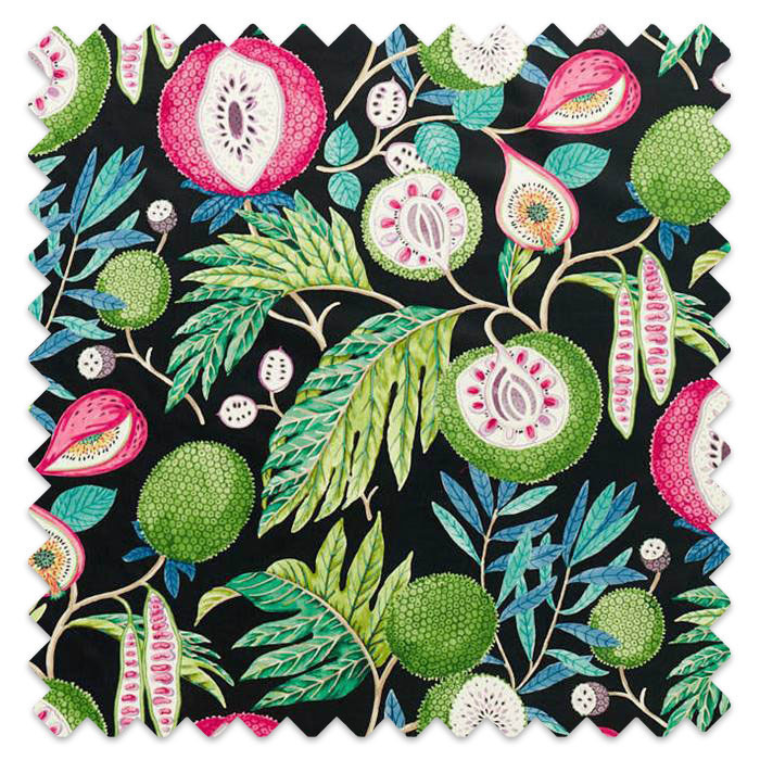 Swatch of Jackfruit Tropical/Ink