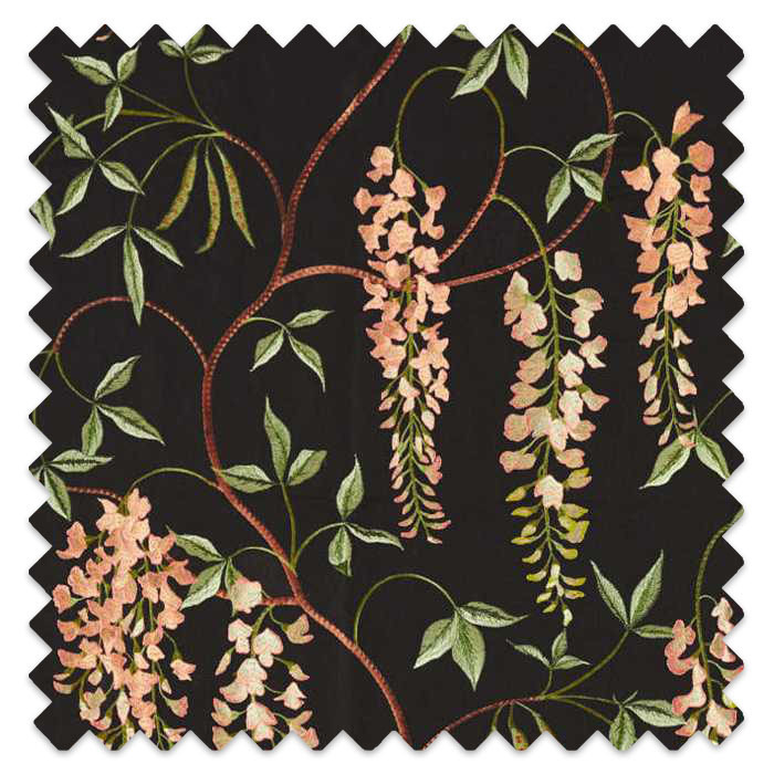 Swatch of Laburnam Falls Ebony And Inkwood