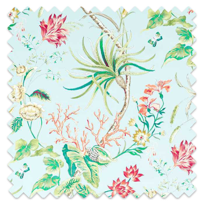 Swatch of Mauritius Fire Coral