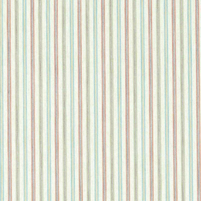 Melford Stripe Multi Fabric by Sanderson