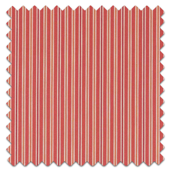 Swatch of Melford Stripe Rowan Berry