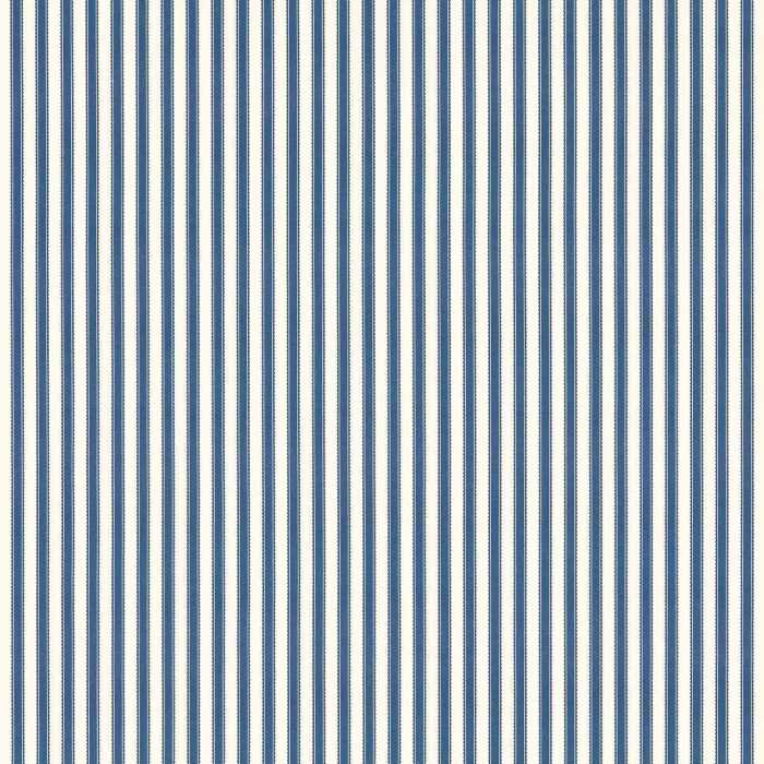 Pinetum Stripe Indigo Fabric by Sanderson