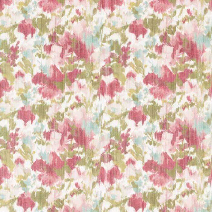 Poets Garden Raspberry Fabric by Sanderson