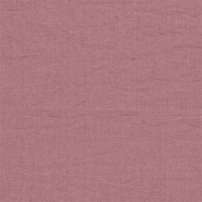 Rue Linen Coral Fabric by Sanderson