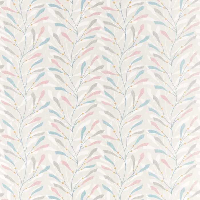 Sea Kelp Blush/Stone Fabric by Sanderson