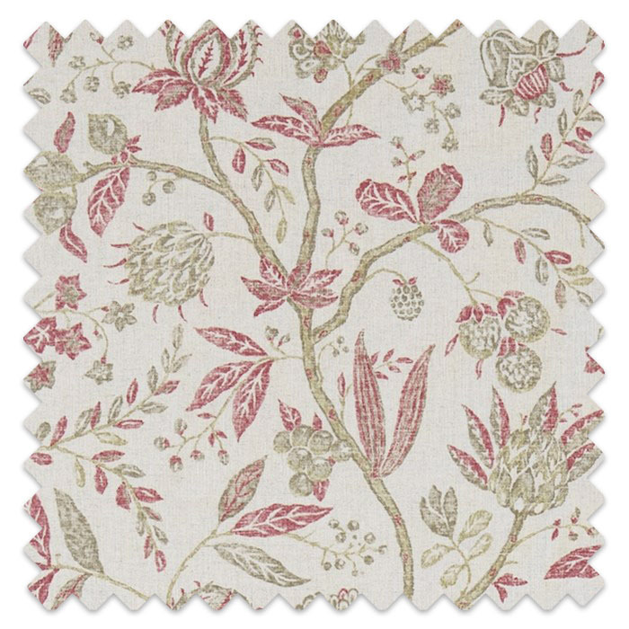 Swatch of Solaine Russet/Cream