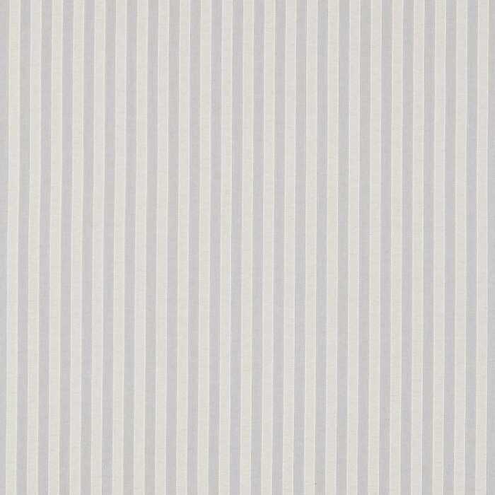 Sorilla Stripe Silver/Linen Fabric by Sanderson