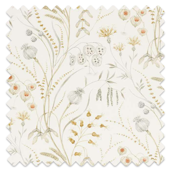 Swatch of Summer Harvest Silver/Corn