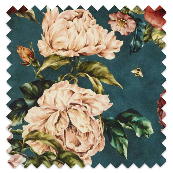 Swatch of Summer Peony Newby Green