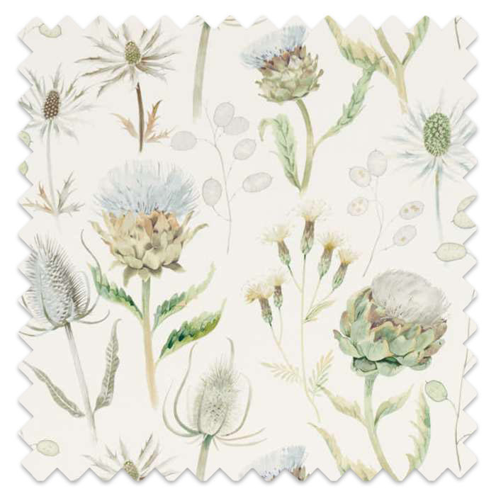 Swatch of Thistle Garden Mist/Pebble