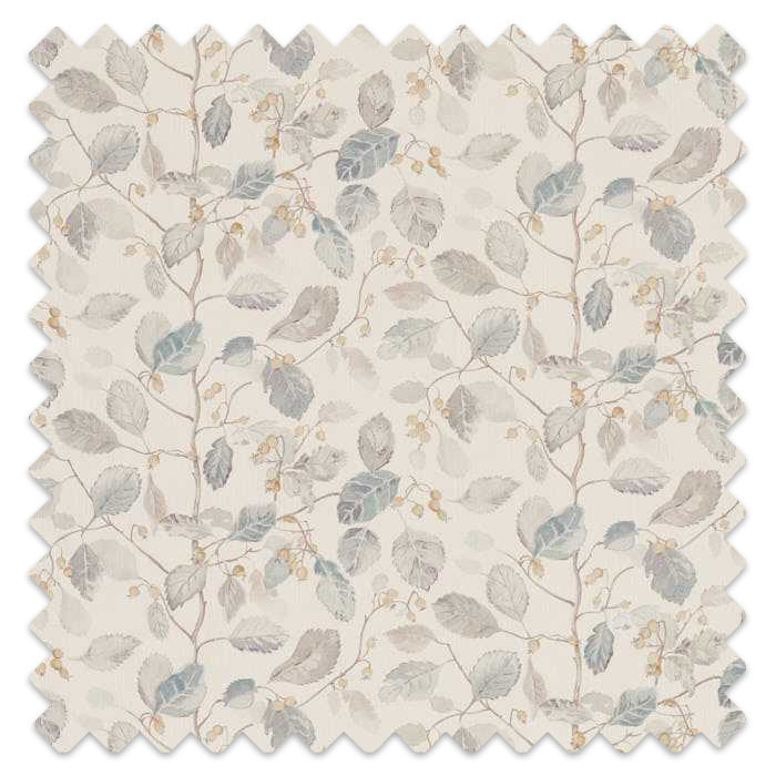 Swatch of Woodland Berries Grey/Silver