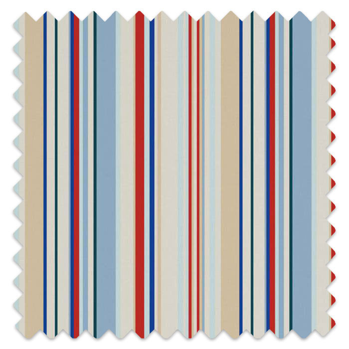 Swatch of Rush Strawberry Cornflower And Neutrals