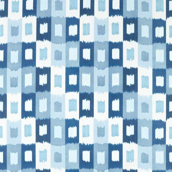 Shiruku Wild Water/Azul/Exhale Fabric by Harlequin