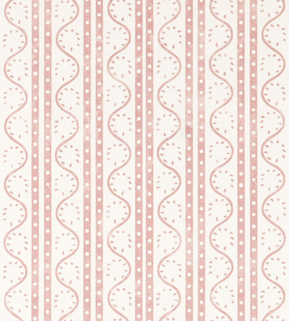 Split Pea Print Dusk Pink Fabric by Scion